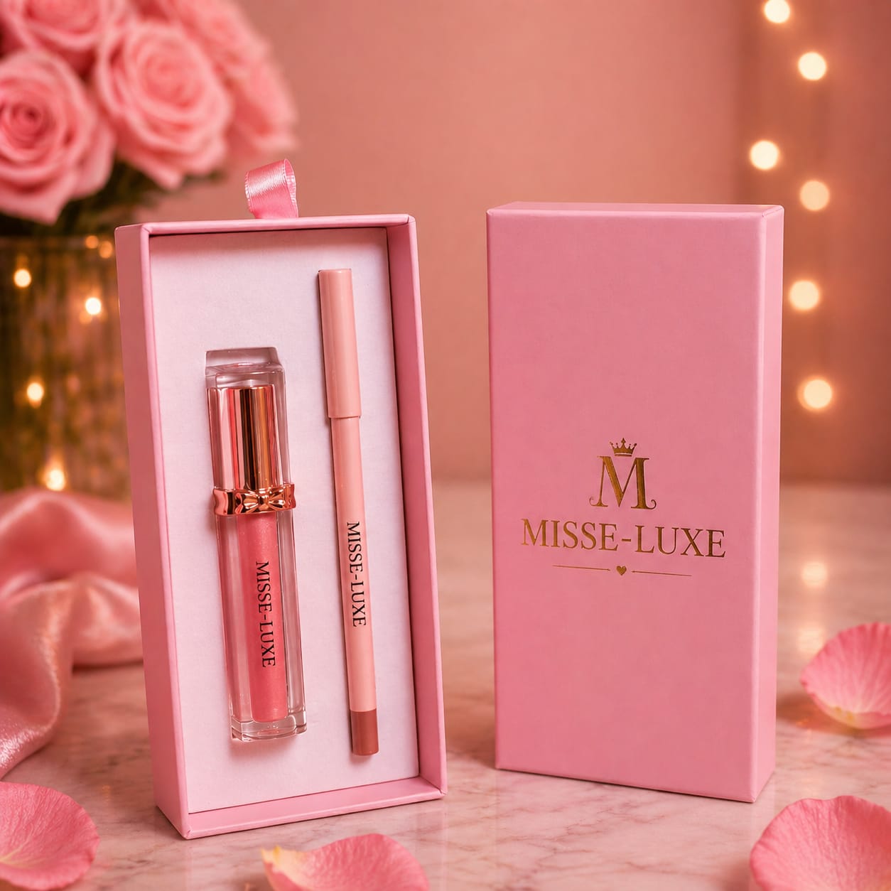 Lip Gloss and Liner Set